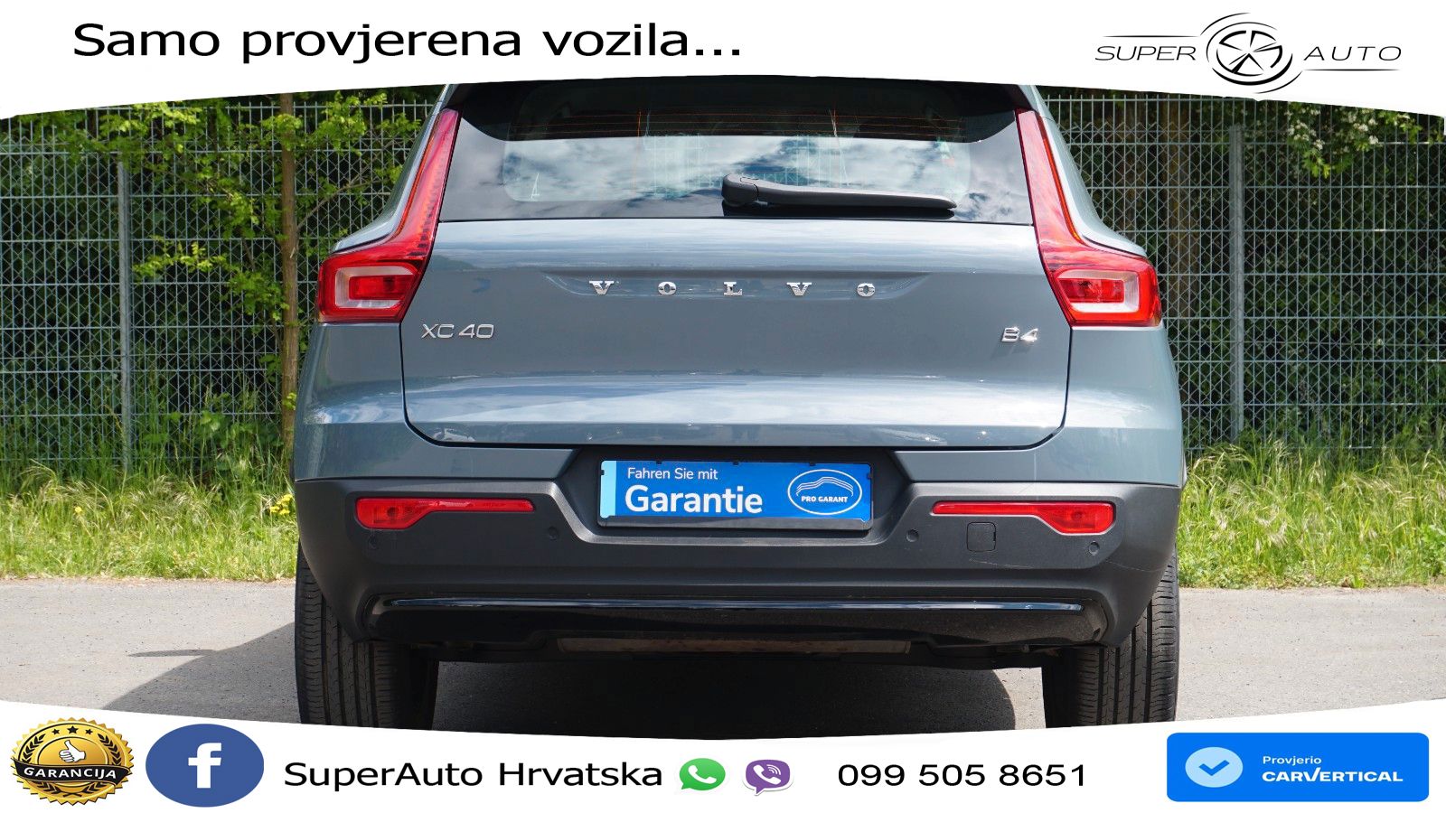 Volvo XC40 2.0 B4 AWD 197 KS Automatic LED+GR SJED+ACC