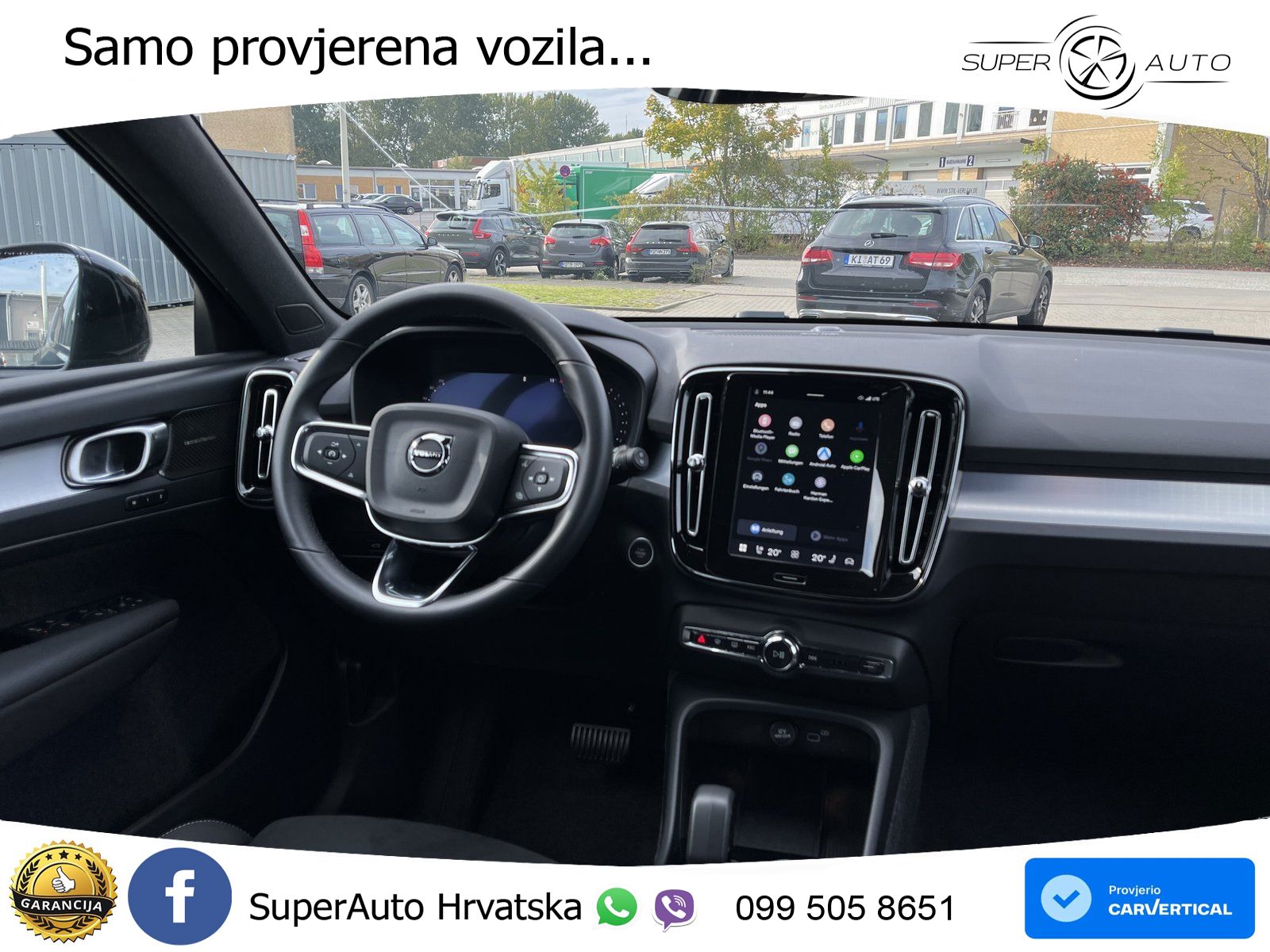Volvo XC40 2.0 B3 163 KS Automatic ACC+GR SJED+360+PANO