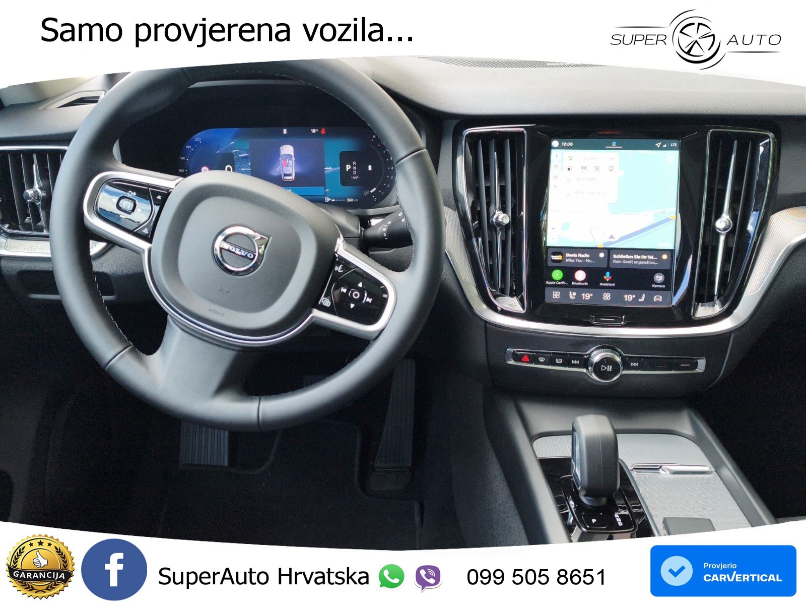 Volvo V60 2.0 B4 Benzin DCT LED+GR SJED+ACC