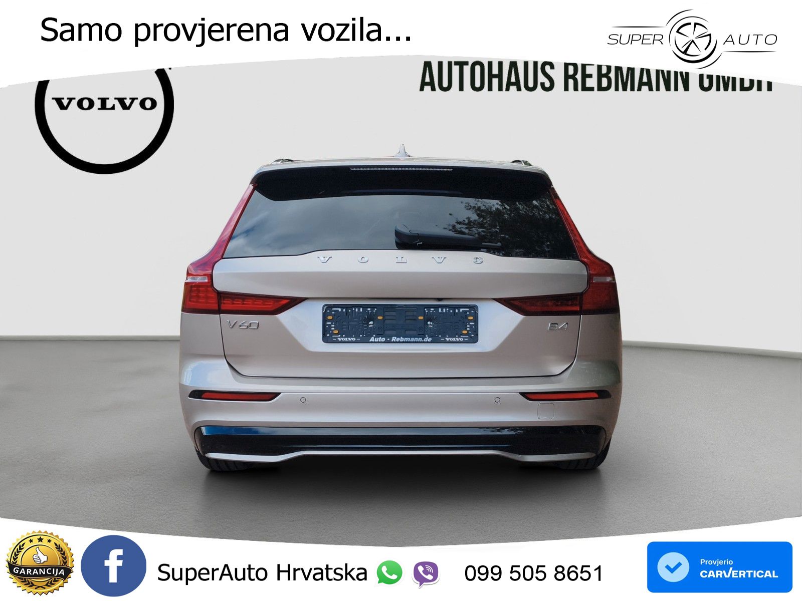 Volvo V60 2.0 B4 Benzin DCT LED+GR SJED+ACC