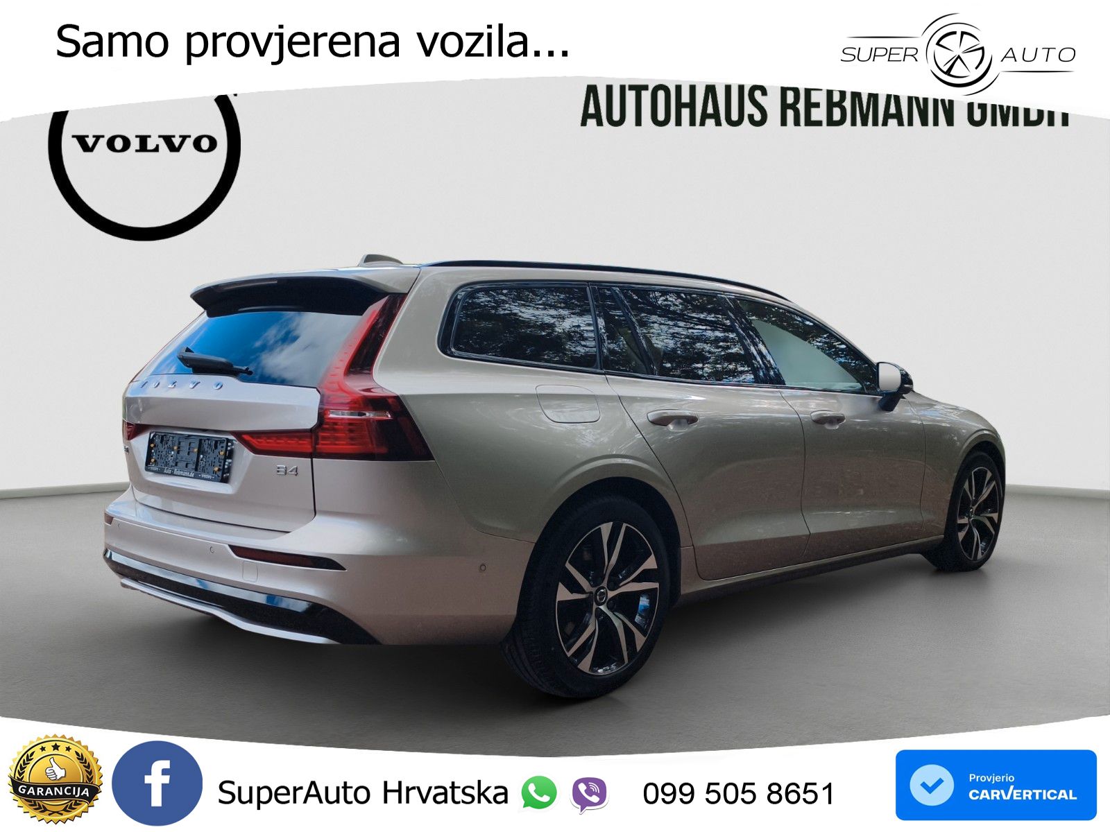 Volvo V60 2.0 B4 Benzin DCT LED+GR SJED+ACC