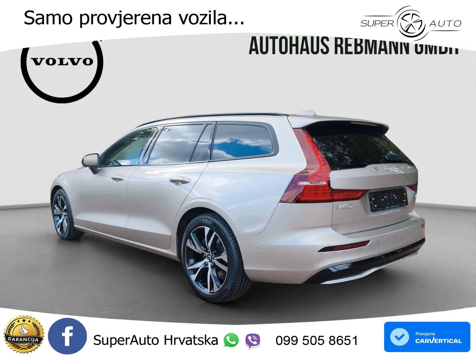 Volvo V60 2.0 B4 Benzin DCT LED+GR SJED+ACC
