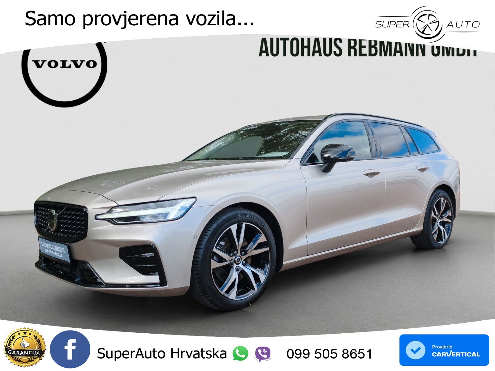 Volvo V60 2.0 B4 Benzin DCT LED+GR SJED+ACC