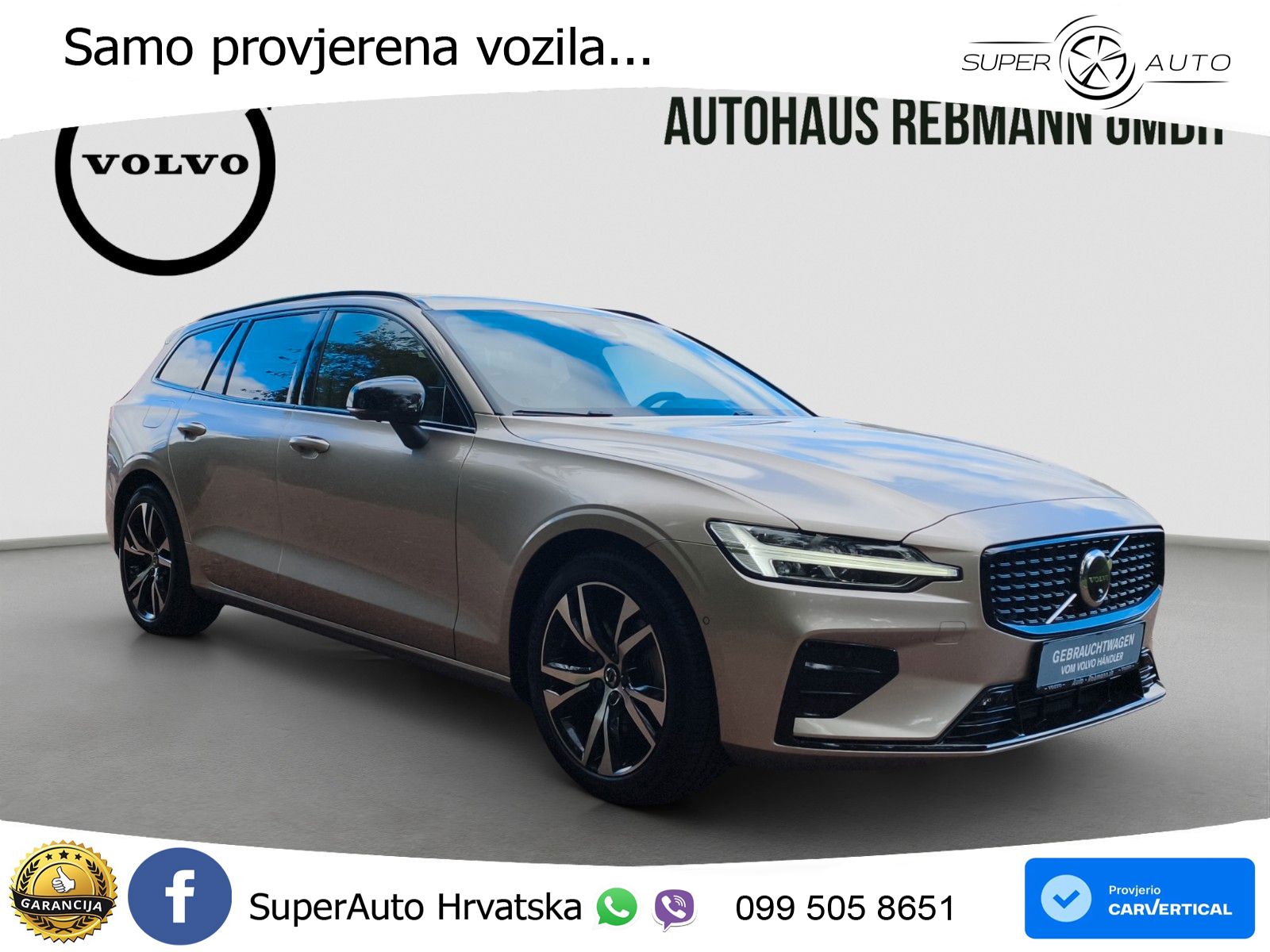 Volvo V60 2.0 B4 Benzin DCT LED+GR SJED+ACC