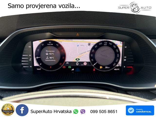 Škoda Octavia Combi 2.0 TDI (150 KS) DSG MATRIX+GR SJED+KAM