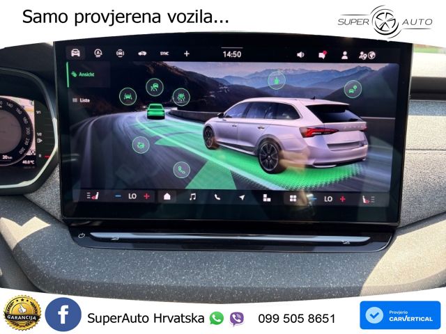 Škoda Octavia Combi 2.0 TDI (150 KS) DSG MATRIX+GR SJED+KAM
