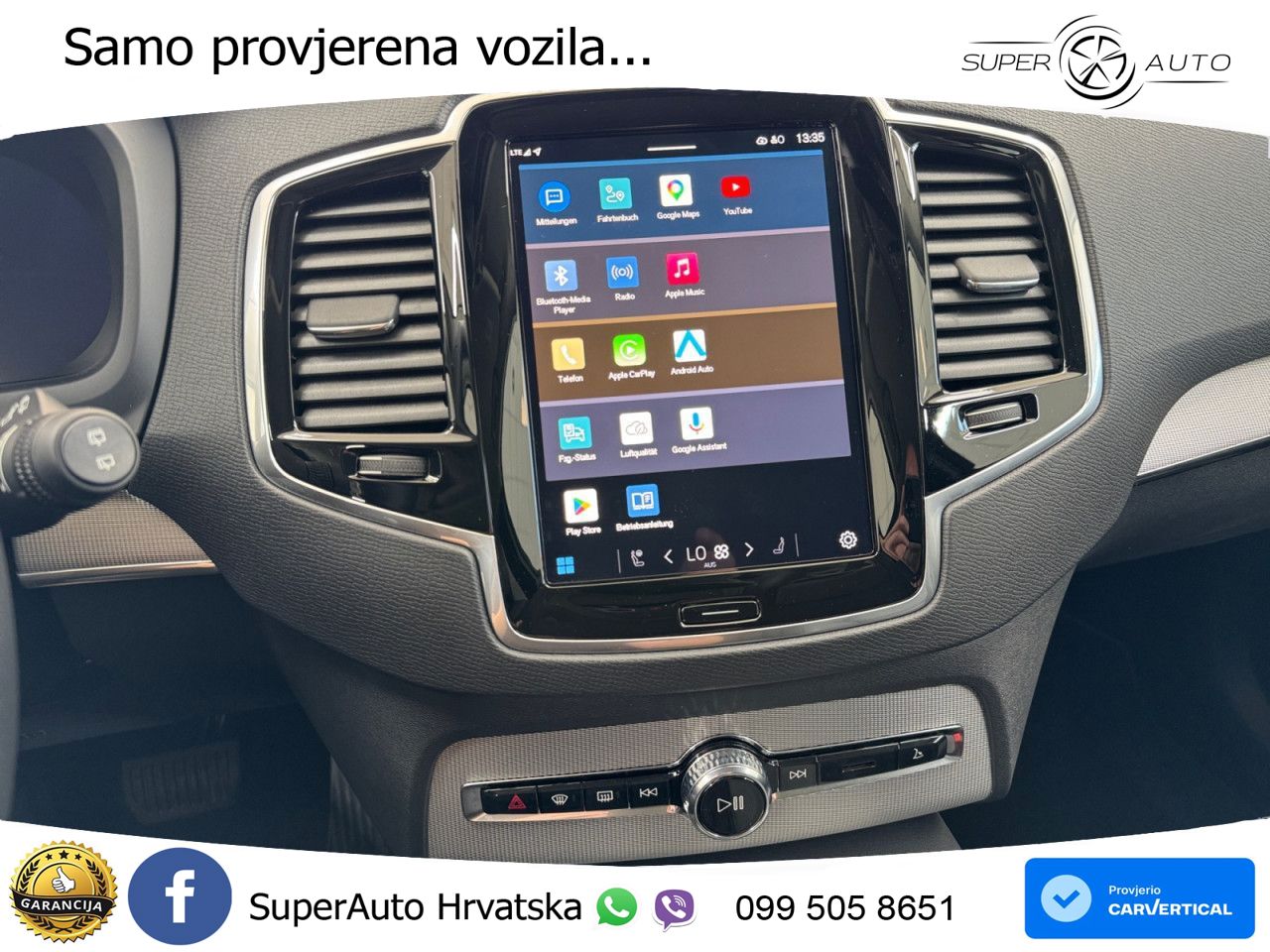 Volvo XC90 2.0 T8 AWD Automatic MATRIX+GR SJED+KAM