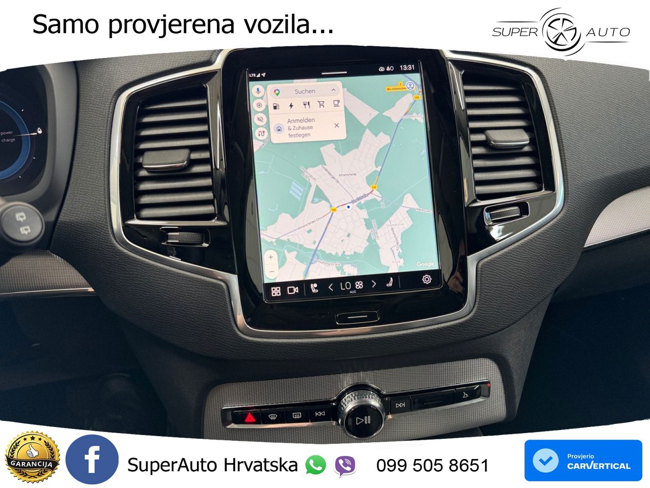 Volvo XC90 2.0 T8 AWD Automatic MATRIX+GR SJED+KAM