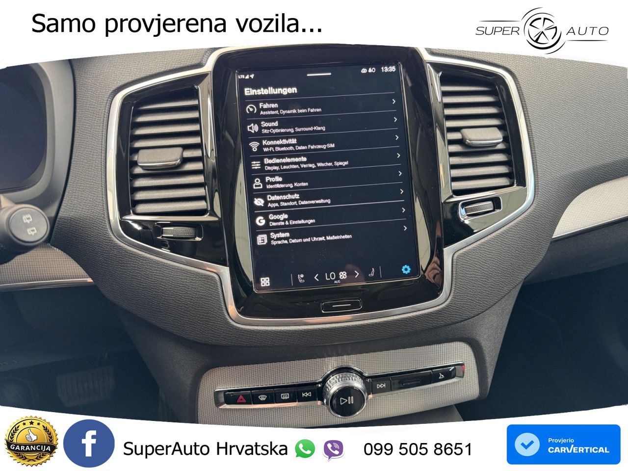 Volvo XC90 2.0 T8 AWD Automatic MATRIX+GR SJED+KAM