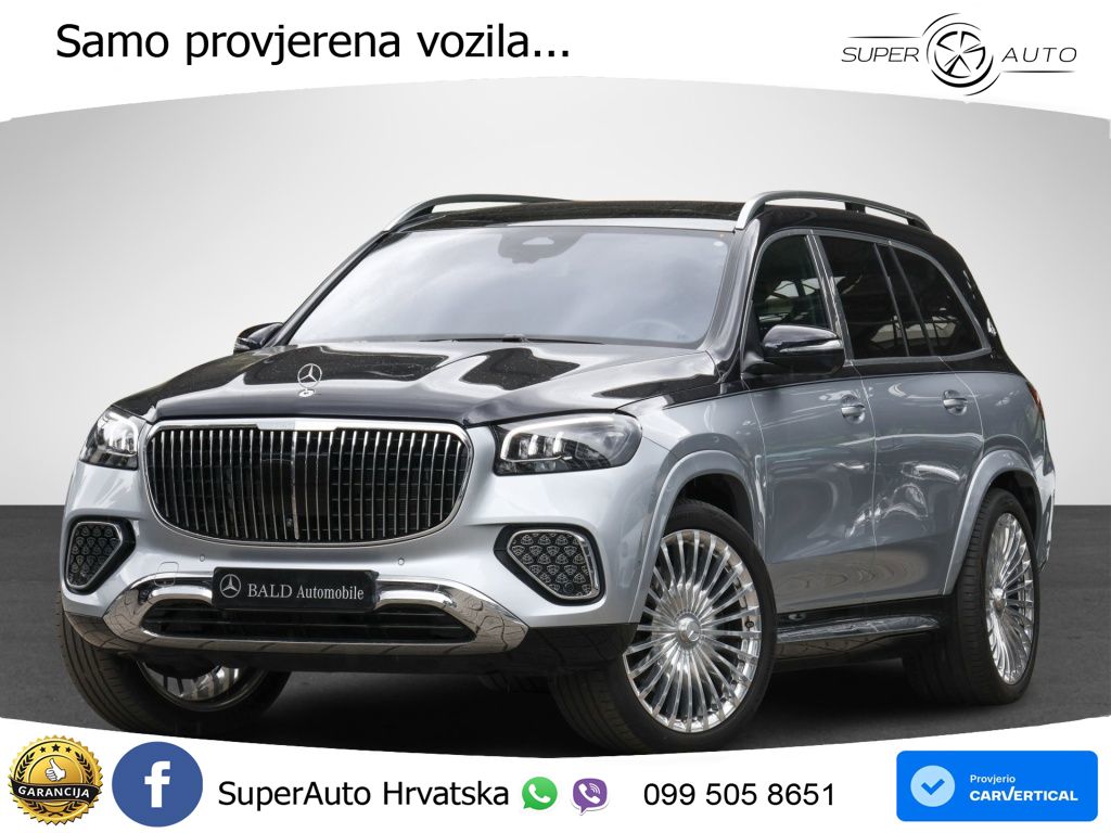 Mercedes Maybach GLS 600 V8 (557 KS) EQ Boost 4MATIC 9G-TRONIC ACC+HEAD+4xGR SJED+360+PANO