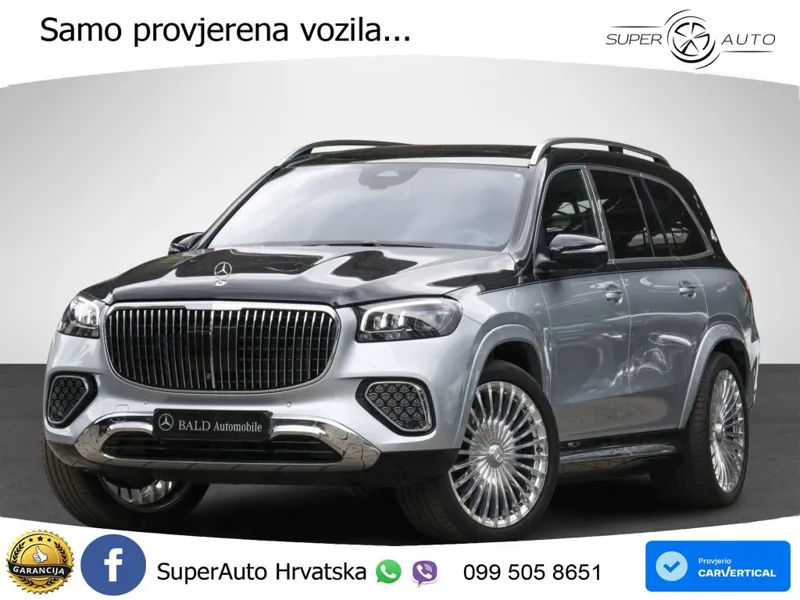 Mercedes Maybach GLS 600 V8 (557 KS) EQ Boost 4MATIC 9G-TRONIC ACC+HEAD+4xGR SJED+360+PANO