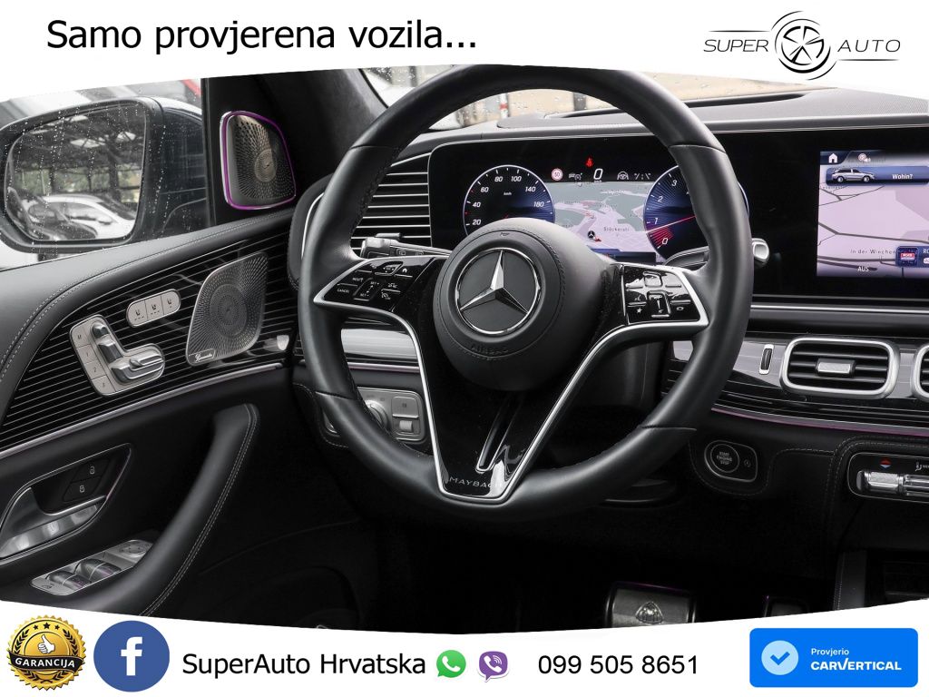 Mercedes Maybach GLS 600 V8 (557 KS) EQ Boost 4MATIC 9G-TRONIC ACC+HEAD+4xGR SJED+360+PANO