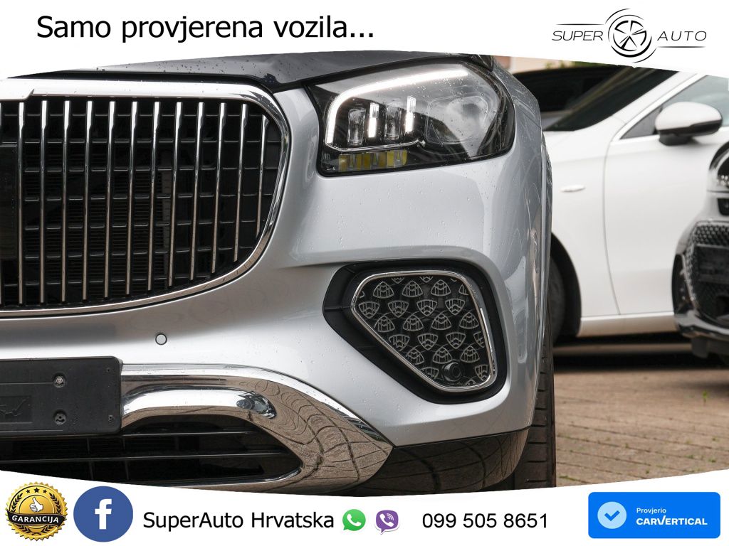 Mercedes Maybach GLS 600 V8 (557 KS) EQ Boost 4MATIC 9G-TRONIC ACC+HEAD+4xGR SJED+360+PANO