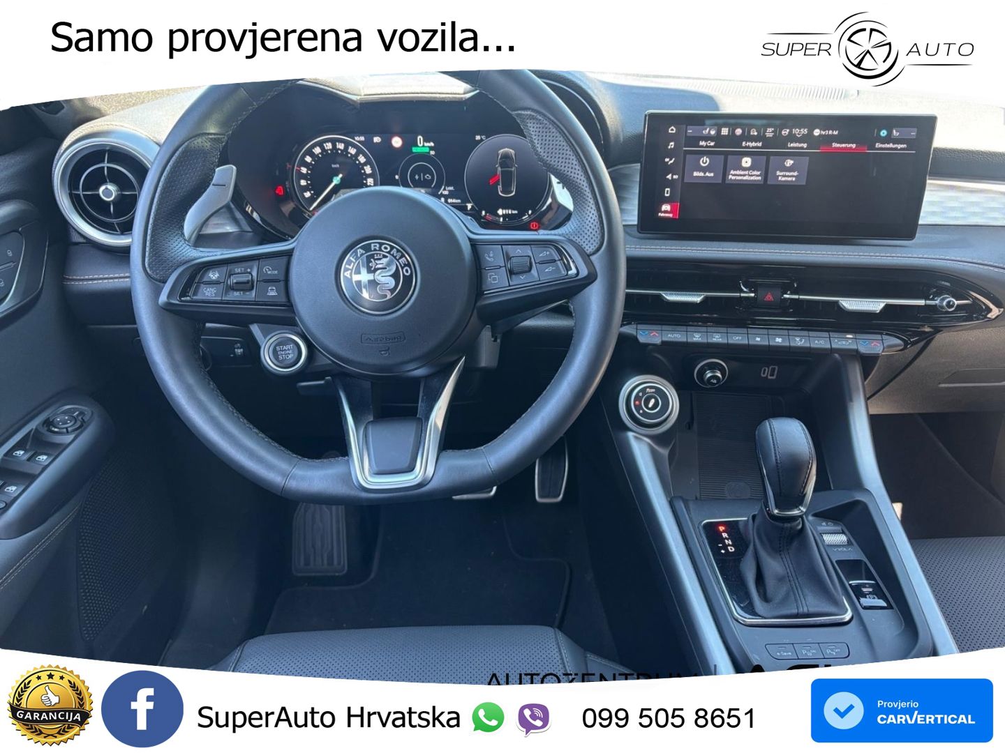 Alfa Romeo Tonale 1.3 T MultiAir (280 KS) Plug-in Hybrid eQ4 Automatic LED+GR SJED+ACC