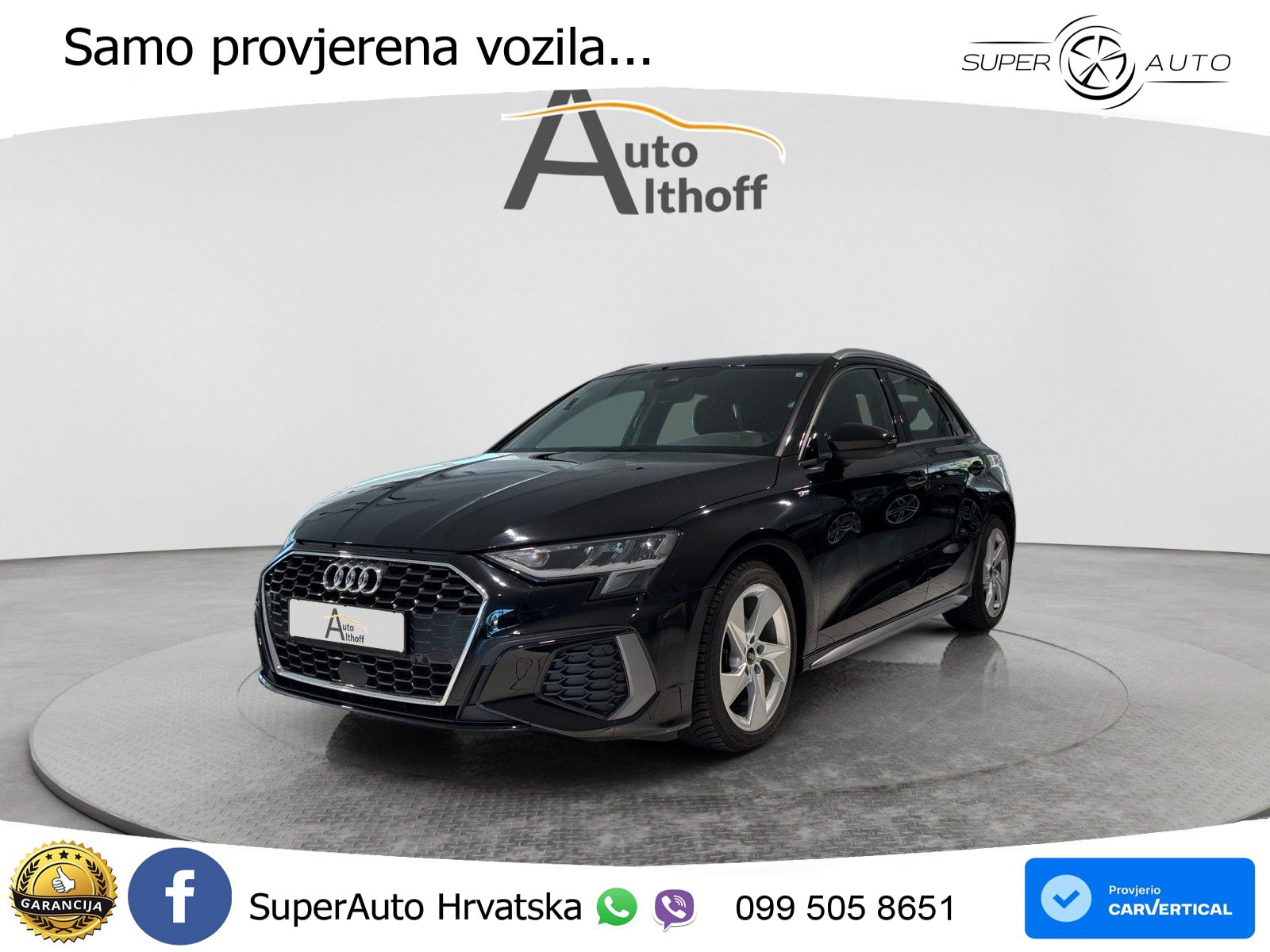Audi A3 35 TFSI (150 KS) S tronic S line LED+GR SJED+ACC