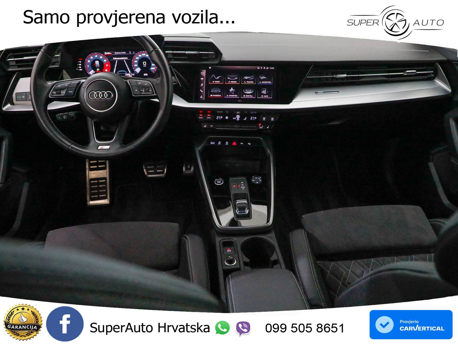 Audi A3 35 TFSI (150 KS) S tronic LED+GR SJED+ACC