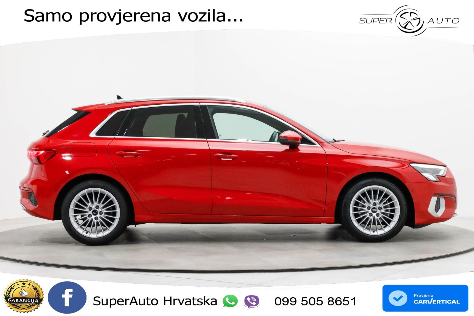 Audi A3 35 TFSI (150 KS) S tronic LED+GR SJED+ACC