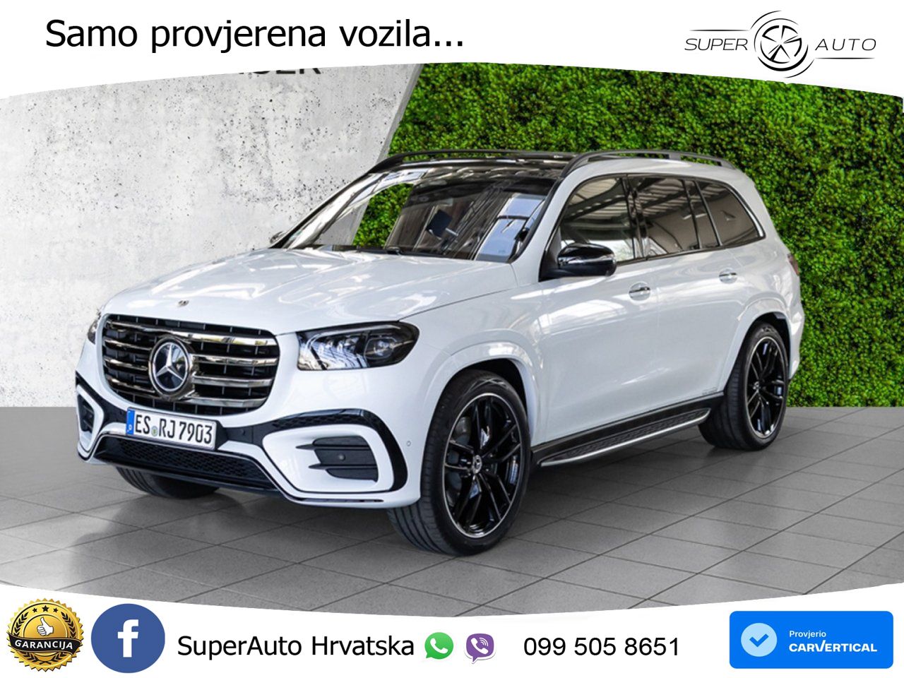 Mercedes-Benz GLS GLS 450d EQ Boost 4MATIC 9G-TRONIC AMG ACC+HEAD+4xGR SJED+360+PANO