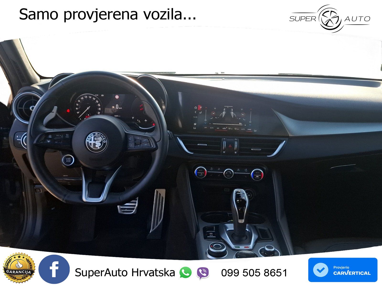 Alfa Romeo Giulia 2.0 Turbo (280 KS) AWD Automatic LED+GR SJED+ACC