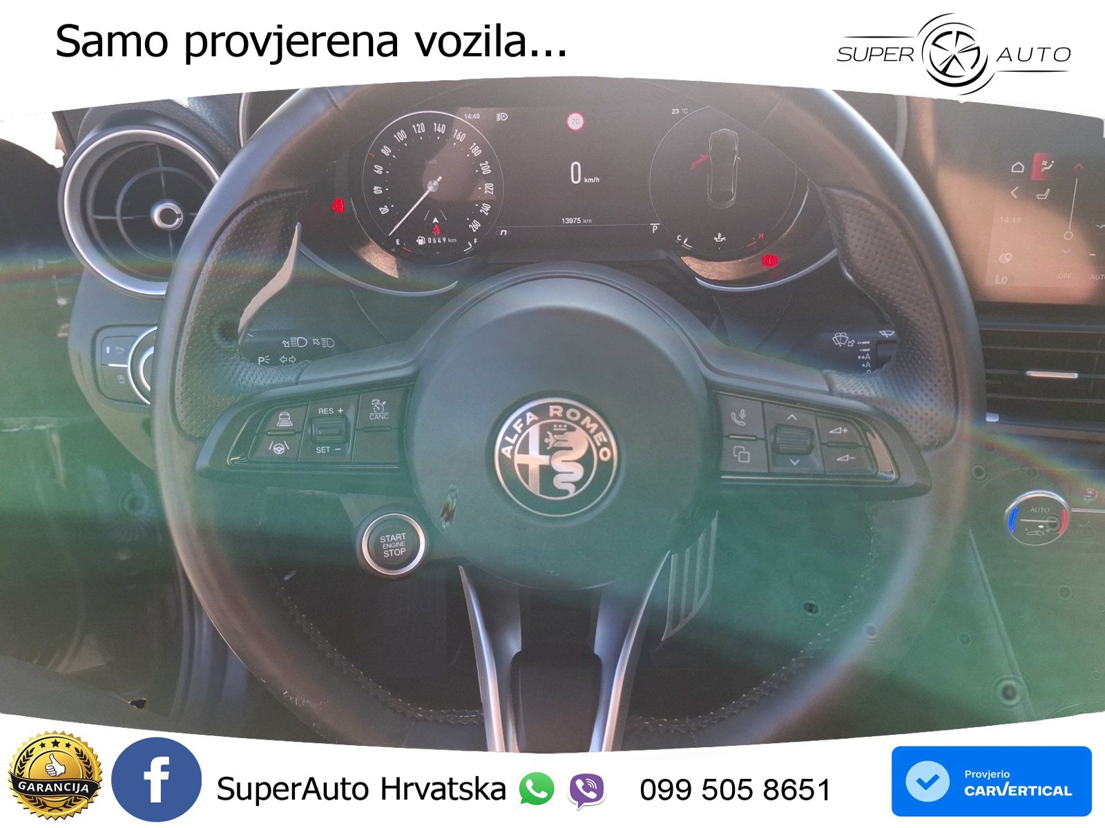 Alfa Romeo Giulia 2.0 Turbo (280 KS) AWD Automatic LED+GR SJED+ACC