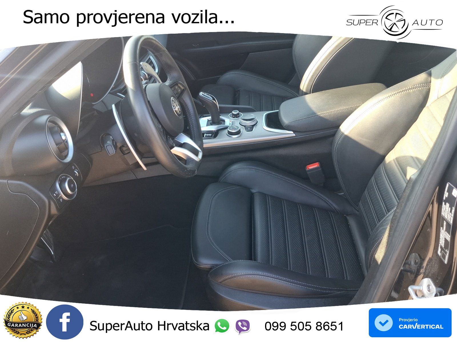 Alfa Romeo Giulia 2.0 Turbo (280 KS) AWD Automatic LED+GR SJED+ACC
