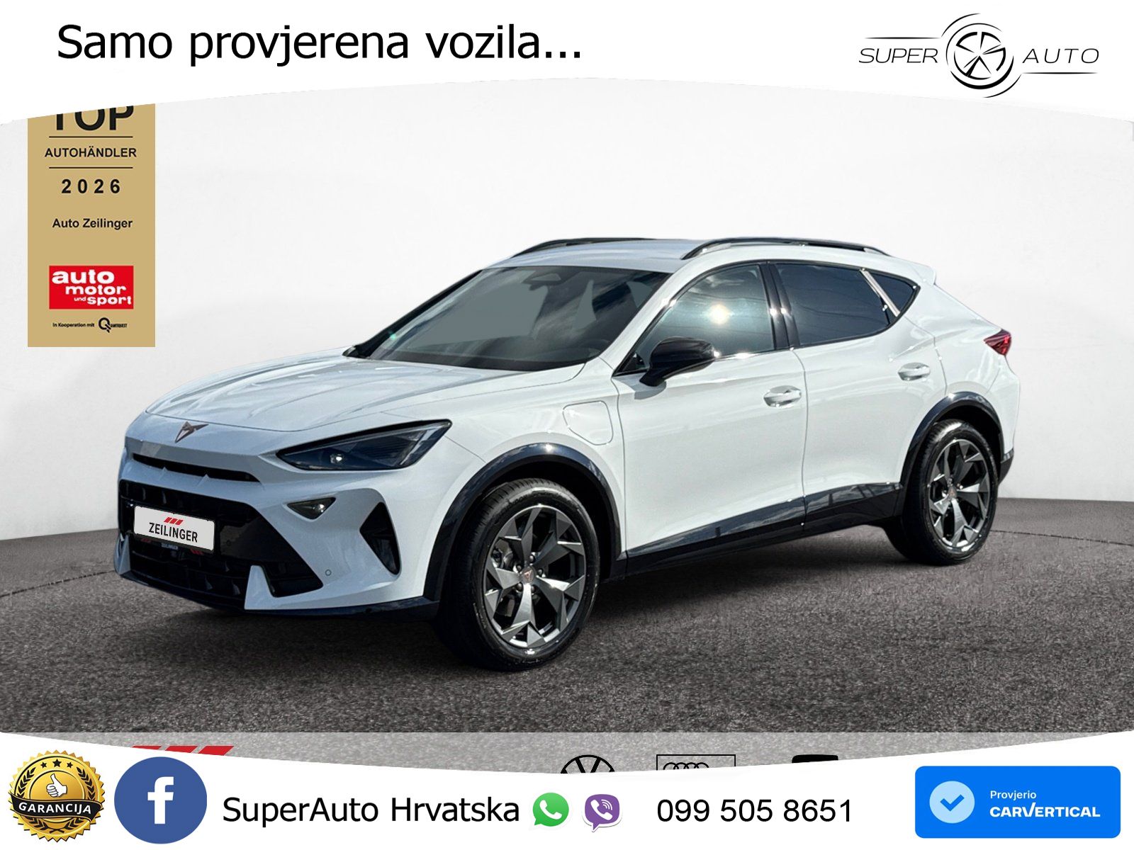 Cupra Formentor 1.5 TSI (204 KS) e-Hybrid DSG LED+GR SJED+ACC