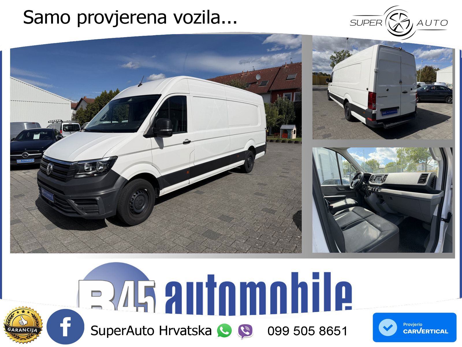 Volkswagen Crafter 35 2.0 TDI L4H2 FWD Hochdachkasten Kamer 140 KS