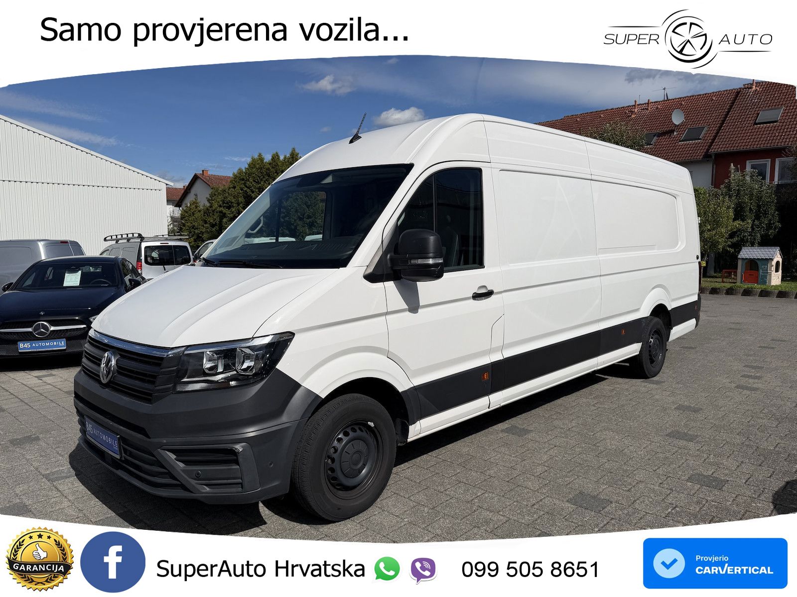 Volkswagen Crafter 35 2.0 TDI L4H2 FWD Hochdachkasten Kamer 140 KS