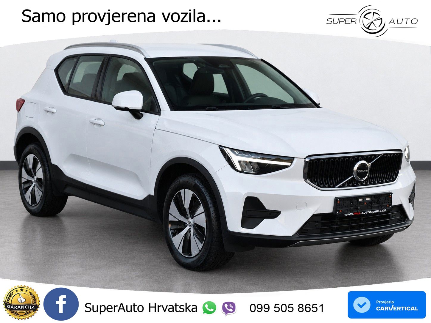 Volvo XC40 2.0 B3 163 KS Automatic LED+GR SJED+ACC