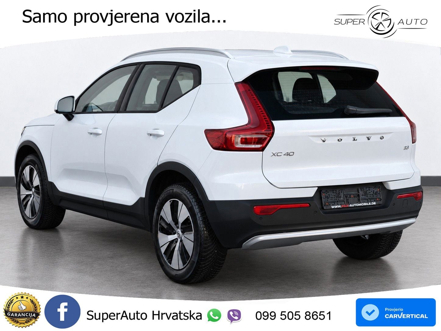 Volvo XC40 2.0 B3 163 KS Automatic LED+GR SJED+ACC