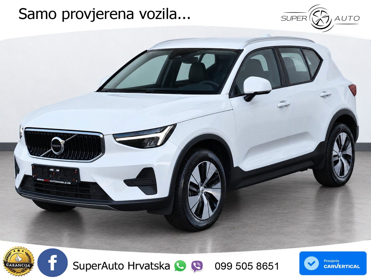 Volvo XC40 2.0 B3 163 KS Automatic LED+GR SJED+ACC