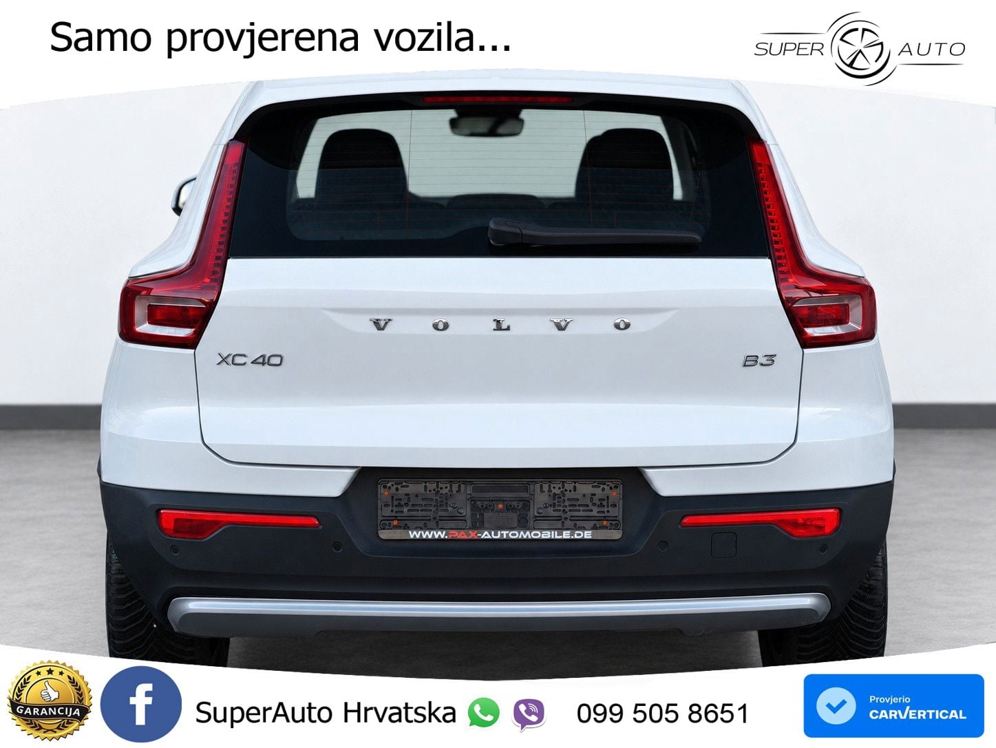 Volvo XC40 2.0 B3 163 KS Automatic LED+GR SJED+ACC
