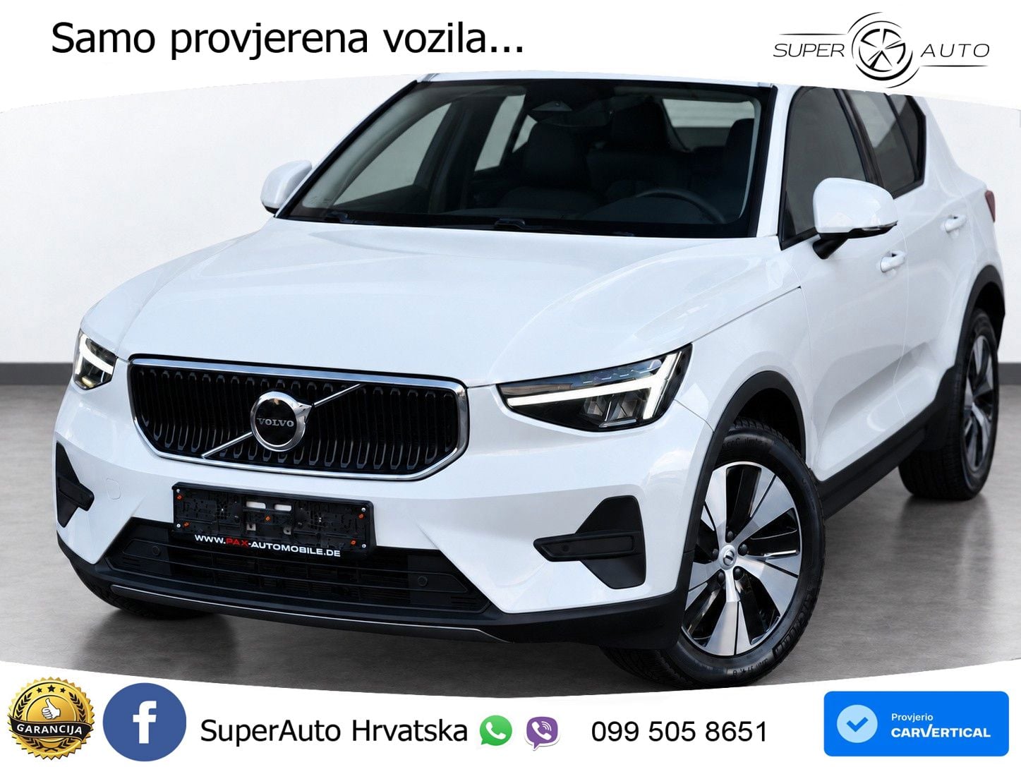 Volvo XC40 2.0 B3 163 KS Automatic LED+GR SJED+ACC