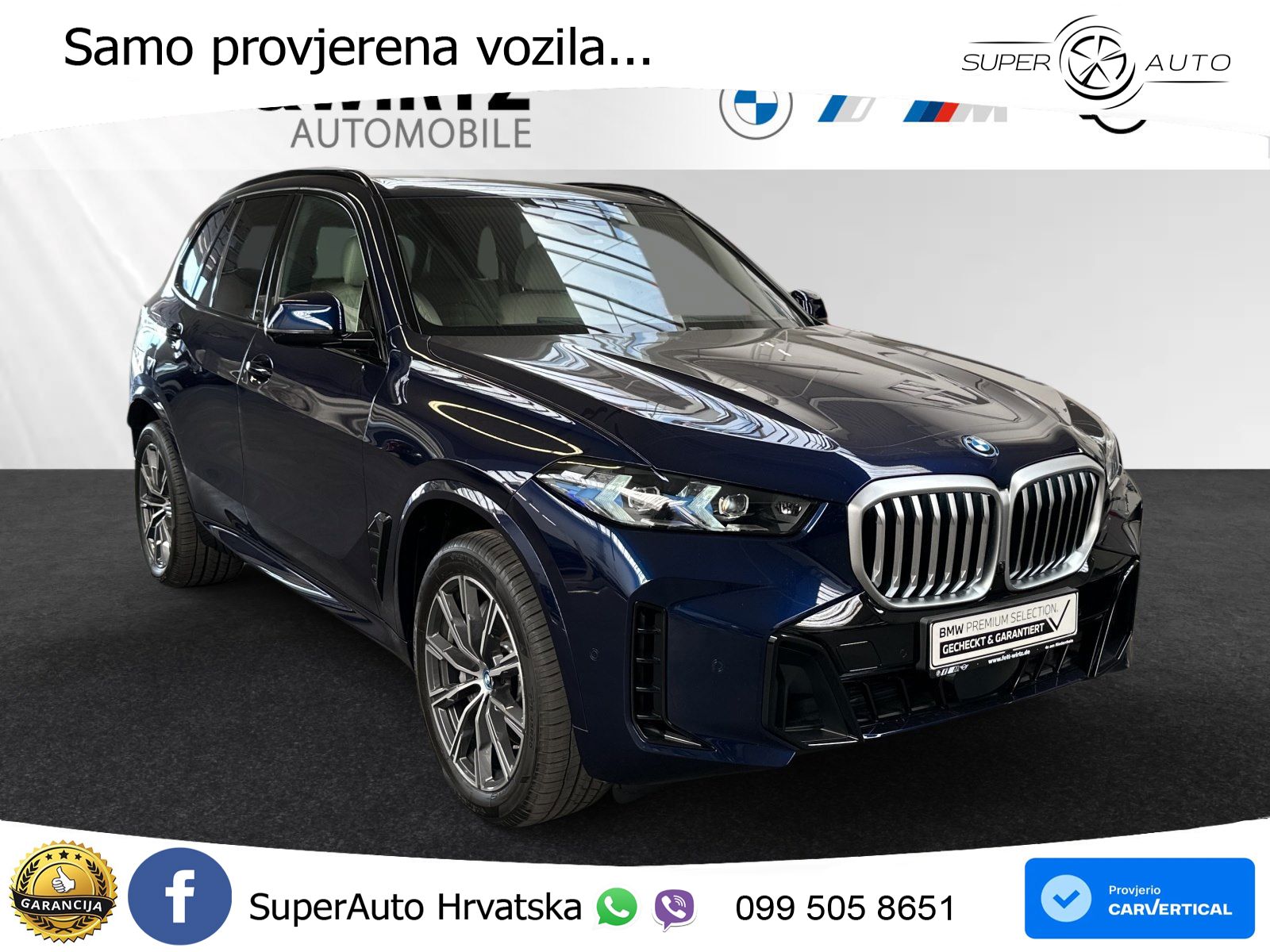 BMW X5 50e (489 KS) xDrive Steptronic M Sport LED+GR SJED+ACC