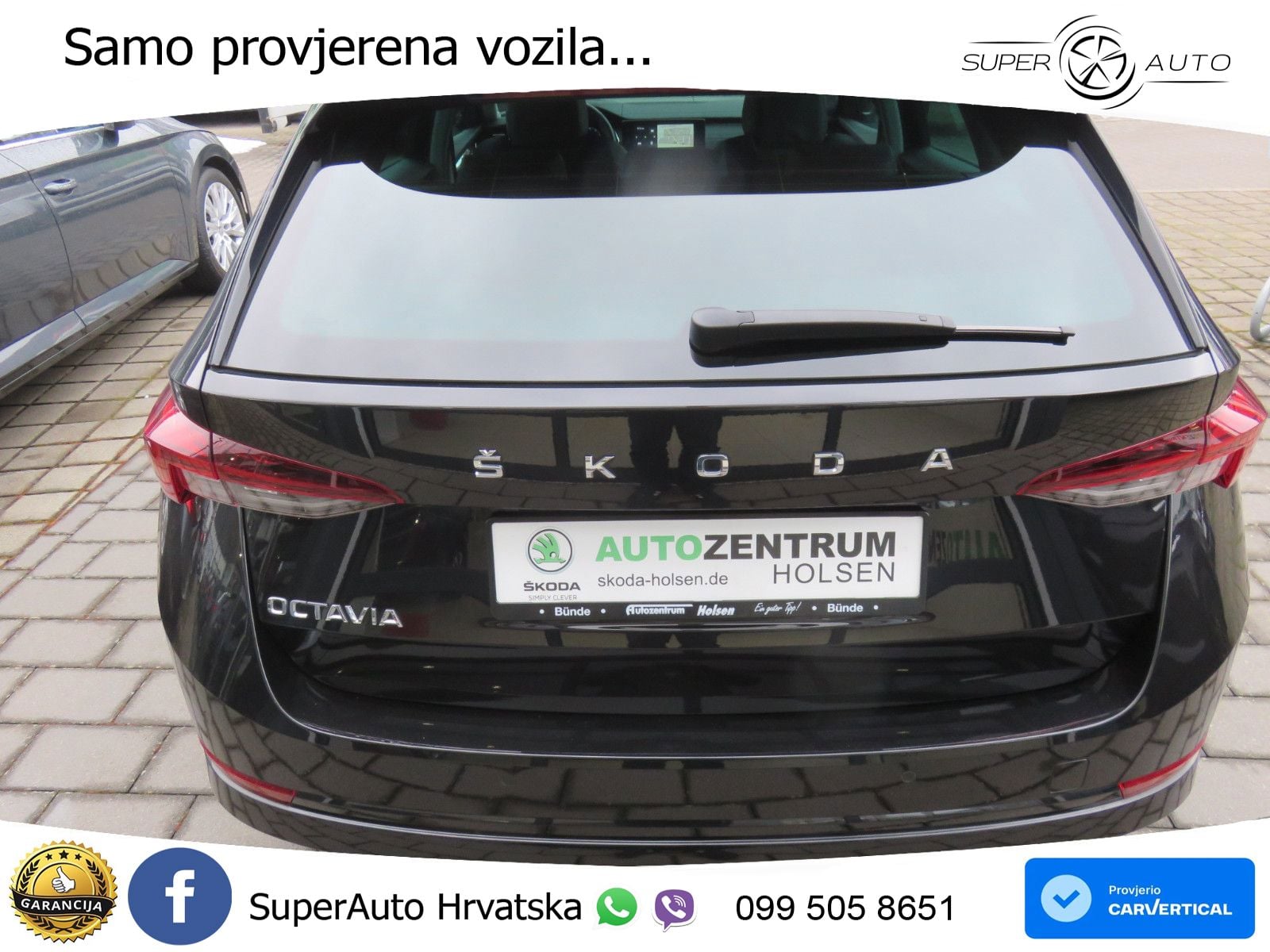 Škoda Octavia Combi 2.0 TDI (150 KS) DSG LED+GR SJED+ACC