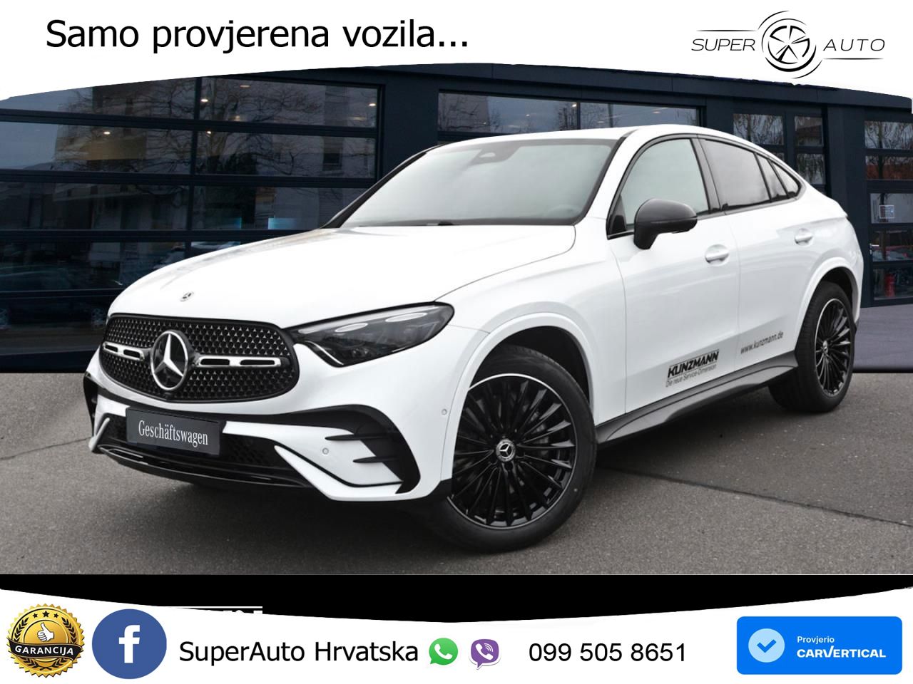 Mercedes GLC Coupe 200 (204 KS) 4MATIC 9G-TRONIC AMG LED+GR SJED+ACC