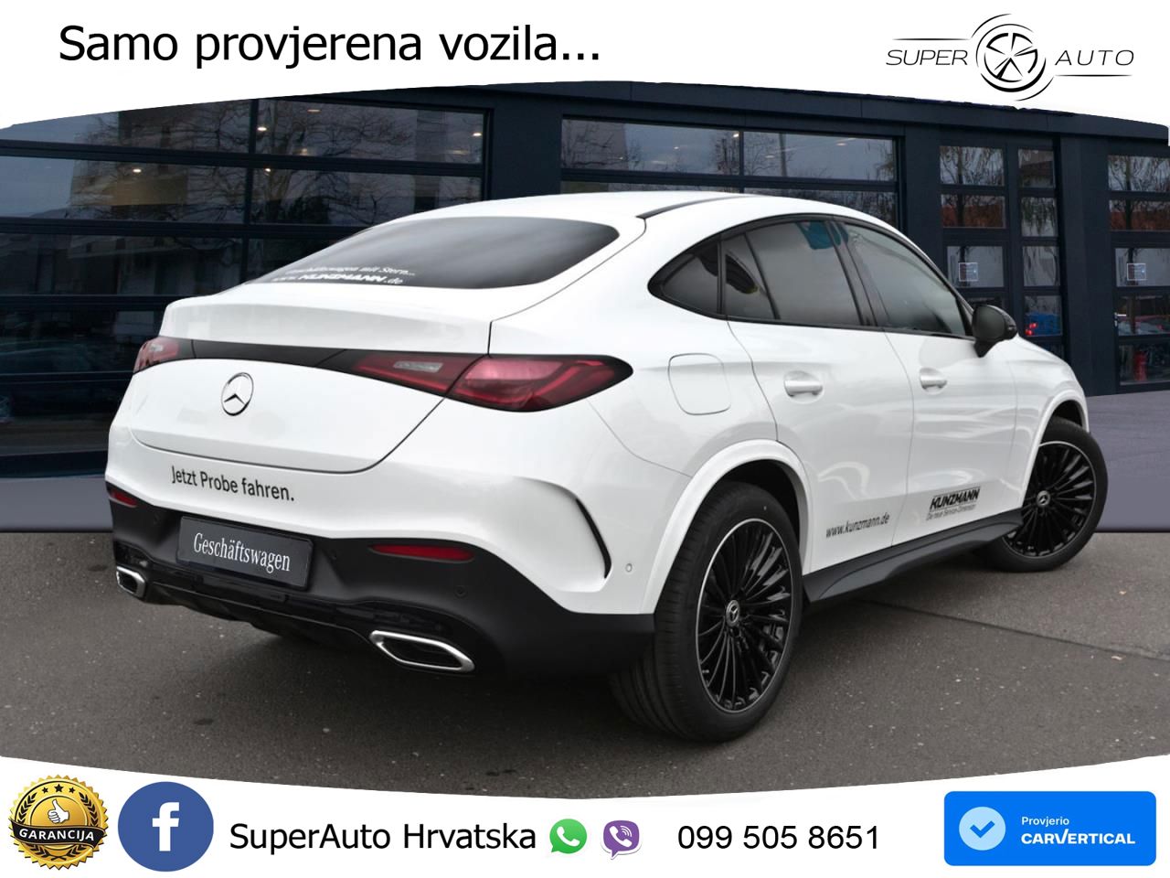 Mercedes GLC Coupe 200 (204 KS) 4MATIC 9G-TRONIC AMG LED+GR SJED+ACC