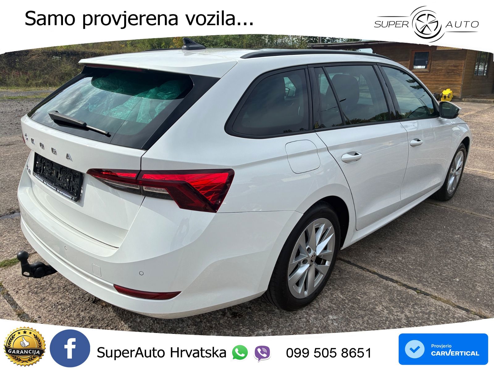 Škoda Octavia Combi 2.0 TDI (150 KS) DSG LED+GR SJED+ACC