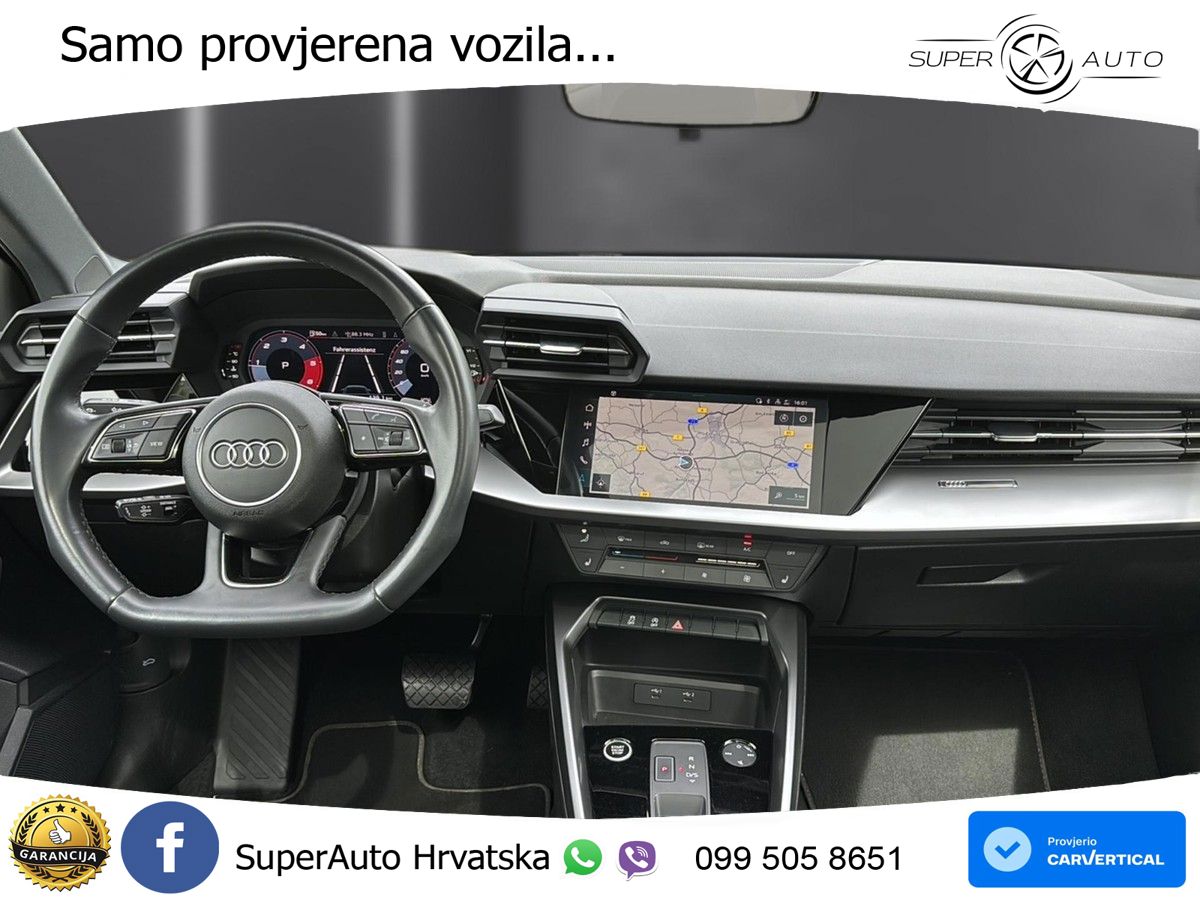 Audi A3 30 TDI (116 KS) S tronic LED+GR SJED+ACC