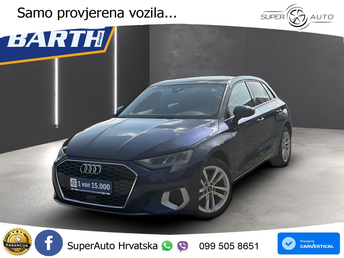 Audi A3 30 TDI (116 KS) S tronic LED+GR SJED+ACC