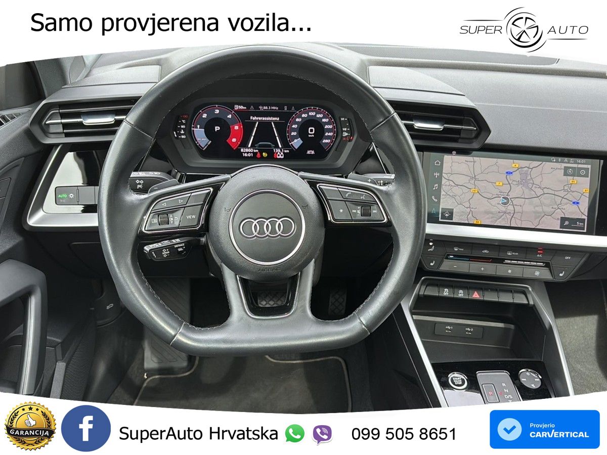 Audi A3 30 TDI (116 KS) S tronic LED+GR SJED+ACC