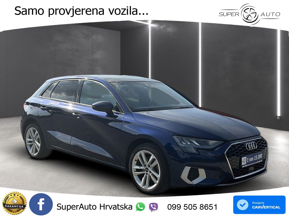 Audi A3 30 TDI (116 KS) S tronic LED+GR SJED+ACC