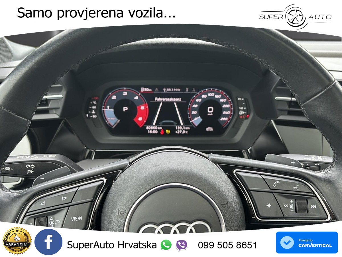 Audi A3 30 TDI (116 KS) S tronic LED+GR SJED+ACC