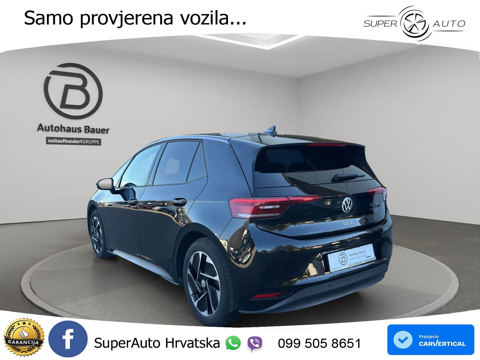 Volkswagen ID.3 Pro 62 kWh (204 KS)