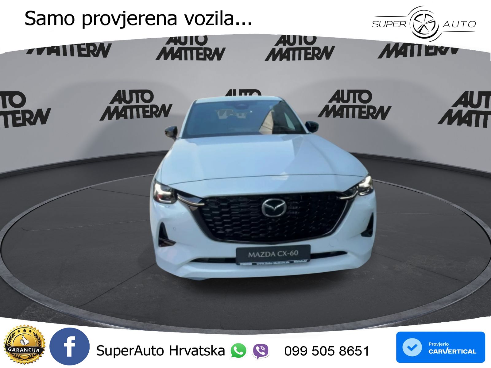 Mazda CX-60 3.3 e-Skyactiv D (254 KS) AWD Automatic LED+GR SJED+ACC