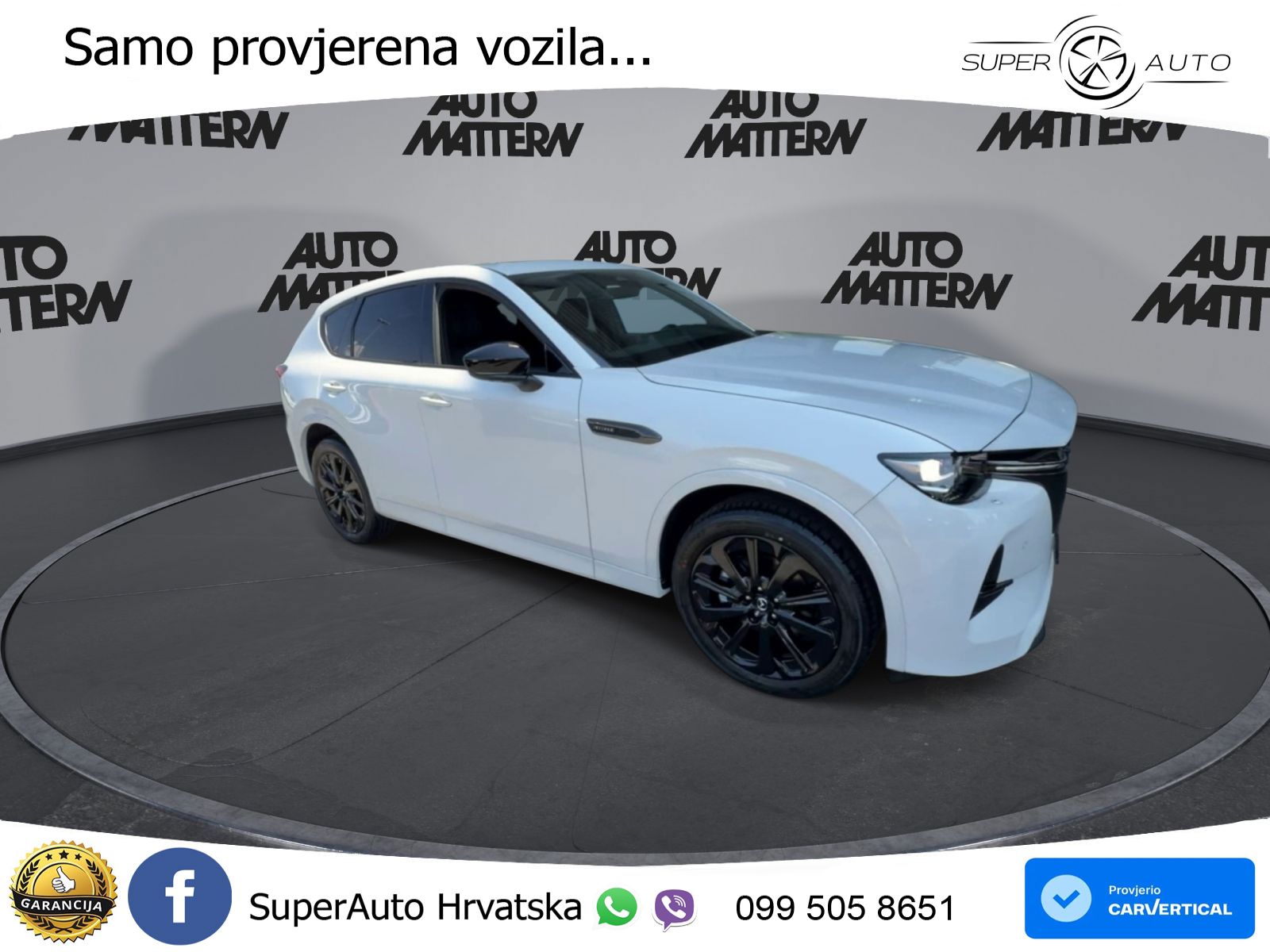 Mazda CX-60 3.3 e-Skyactiv D (254 KS) AWD Automatic LED+GR SJED+ACC