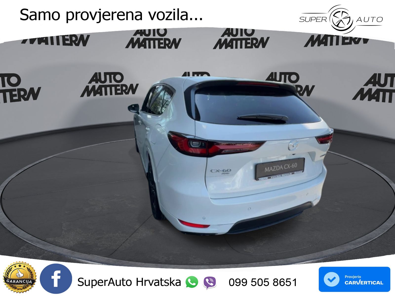Mazda CX-60 3.3 e-Skyactiv D (254 KS) AWD Automatic LED+GR SJED+ACC