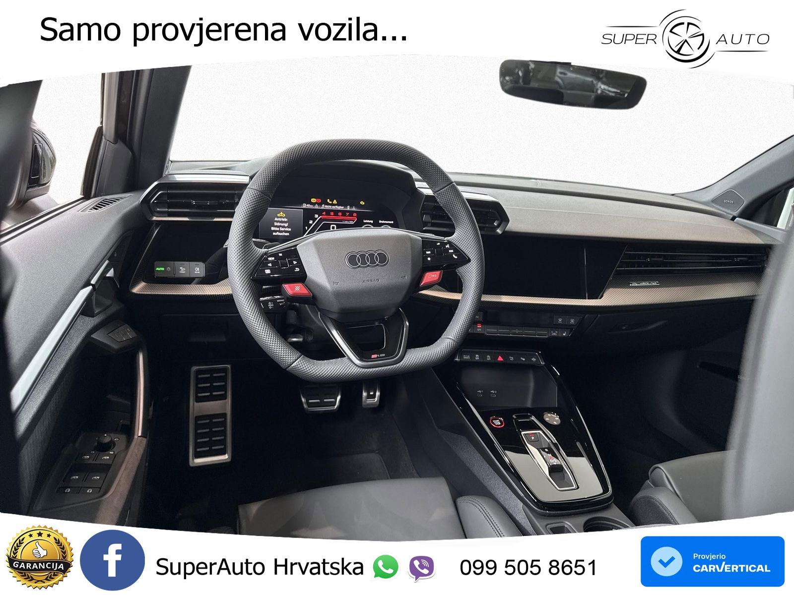 Audi RS3 Sedan 2.5 TFSI (400 KS) quattro S tronic ACC+HEAD+GR SJED+360+PANO