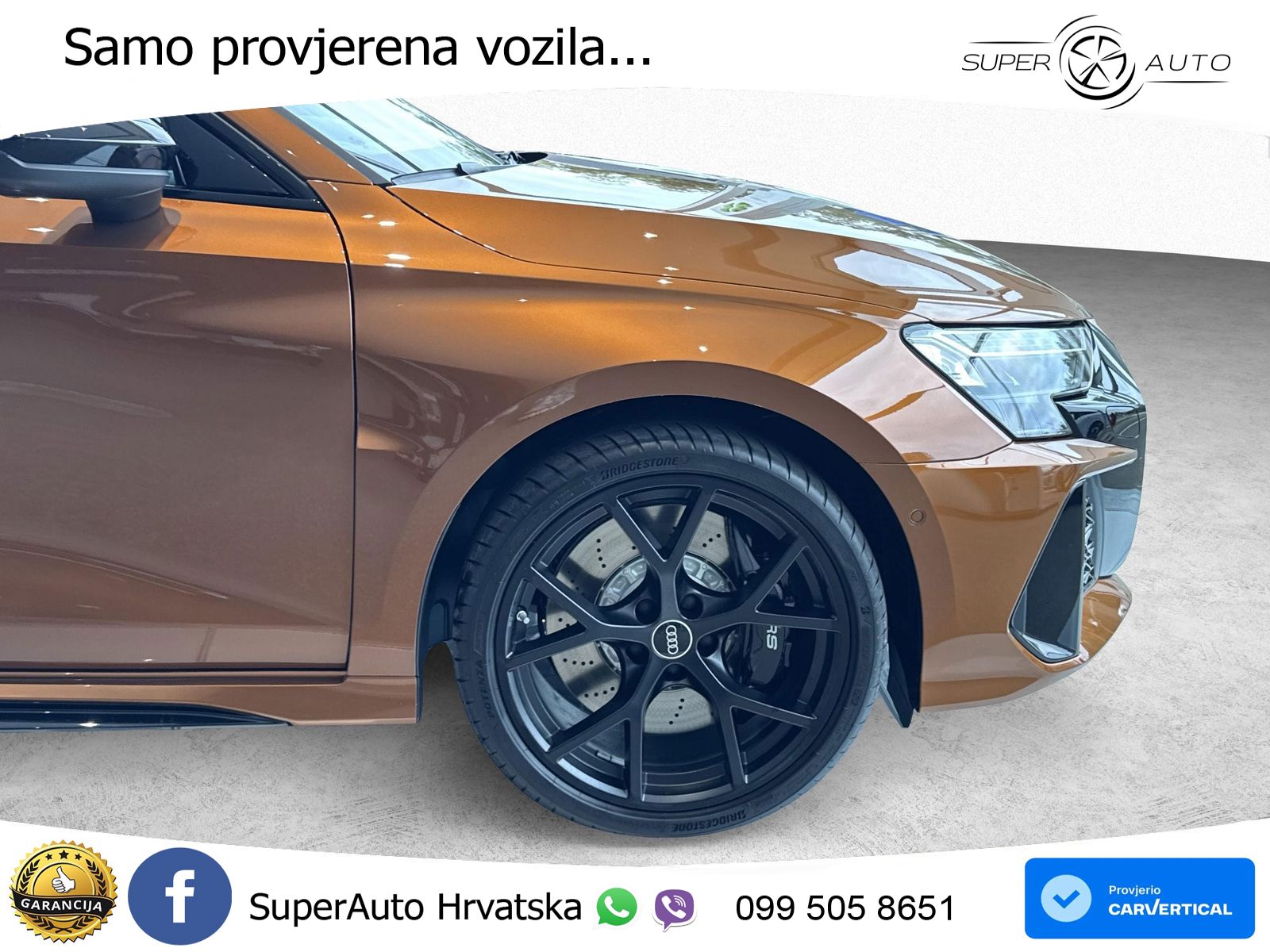 Audi RS3 Sedan 2.5 TFSI (400 KS) quattro S tronic ACC+HEAD+GR SJED+360+PANO
