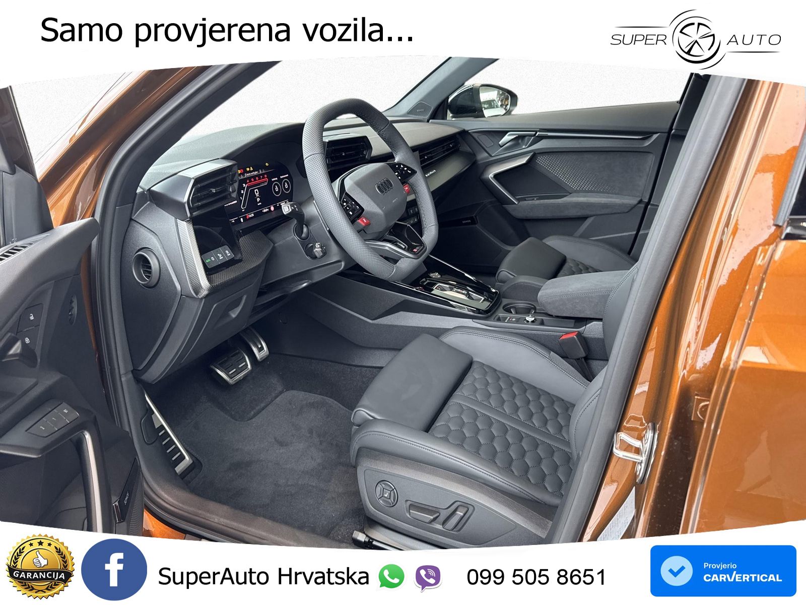 Audi RS3 Sedan 2.5 TFSI (400 KS) quattro S tronic ACC+HEAD+GR SJED+360+PANO